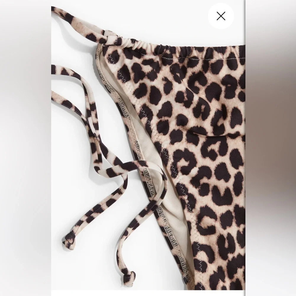 Animal Print Bikini Bottom